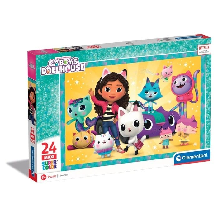Puzzle 24 elementy Maxi Koci Domek Gabi | Wasserman.eu