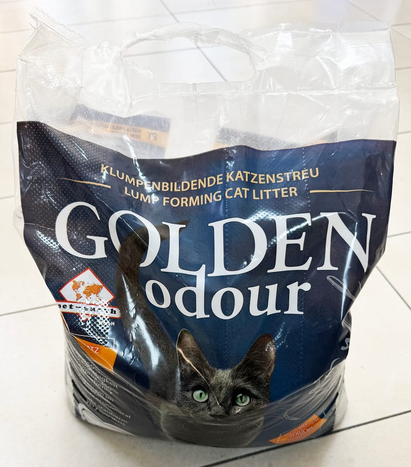 Żwirek Golden Grey Odour 14kg