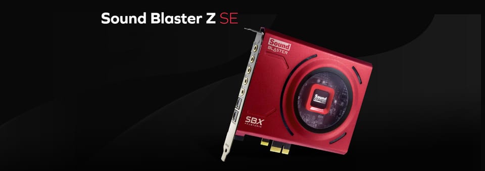 Creative Labs Creative Sound Blaster Z SE Wewnętrzny 7.1 kan. PCI-E