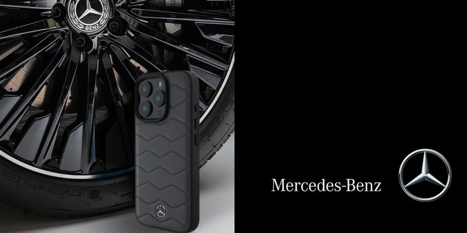 Mercedes MEHCP16L23RWRSK iPhone 16 Pro 6.3" czarny/black hardcase MB Waves Leather