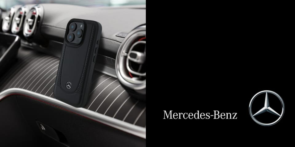 Mercedes MEHCP16SARMBK iPhone 16 6.1" czarny/black hardcase Leather Urban