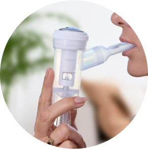 FLAEM ALPHANEB 4.0 Inhalator tłokowy z nebulizatorem RF9, certyfikat TÜV