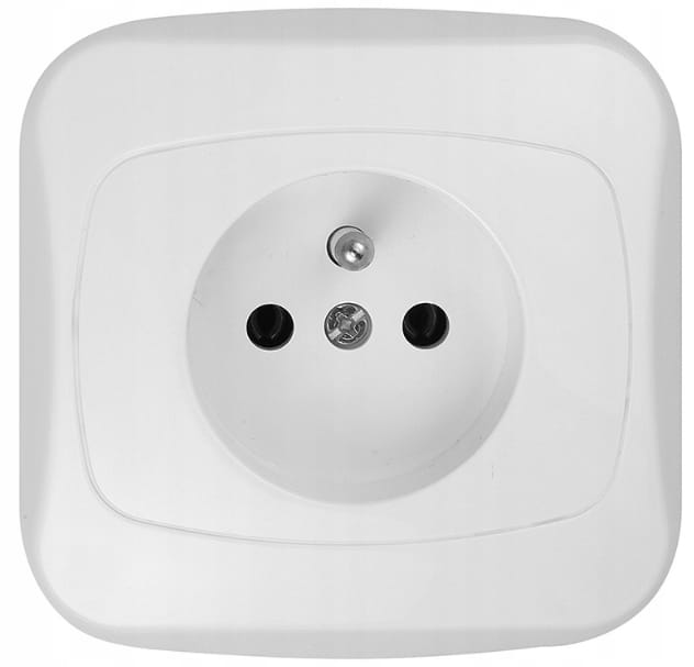 SOCKET: SINGLE SOCKET WITH MAINS GROUNDING | Wasserman.eu