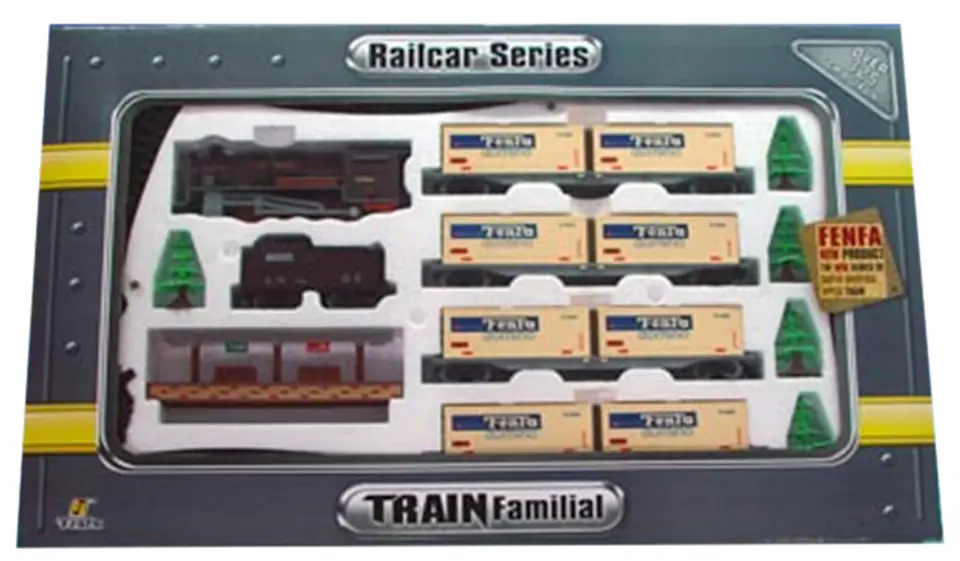 Railcar series best sale train set