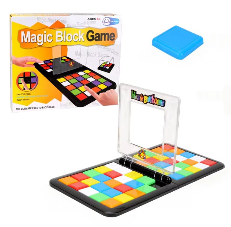 Logiczna gra zręcznościowa "Magic Block Game", Łamigłówka, Układanka