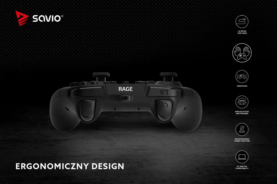 Pad Gamingowy Savio Rage