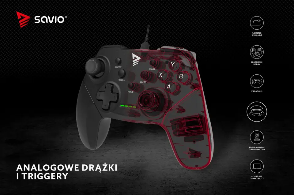 Pad Gamingowy Savio Rage