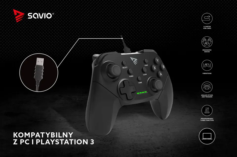 Pad Gamingowy Savio Rage