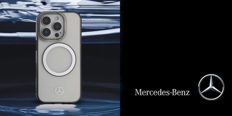 Mercedes MEHMP16L23HUOKC iPhone 16 Pro    6.3" transparent hardcase Printed logo MagSafe