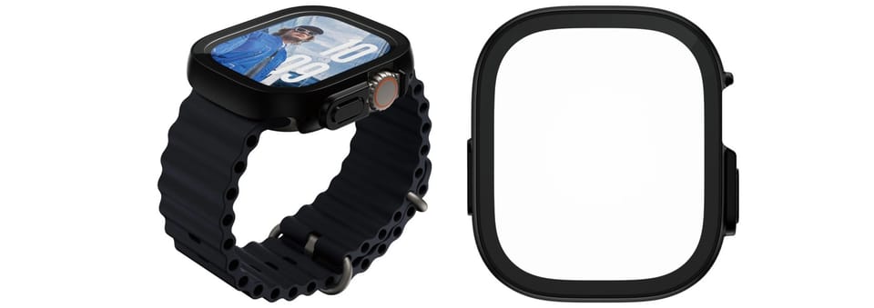 PanzerGlass Full Body Slim Apple Watch    Ultra 2 / Ultra 49mm czarny/black 3718
