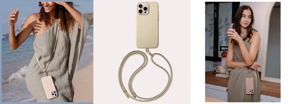 UNIQ etui Coehl Muse iPhone 16 Pro 6.3"   Magnetic Charging kremowy/cream