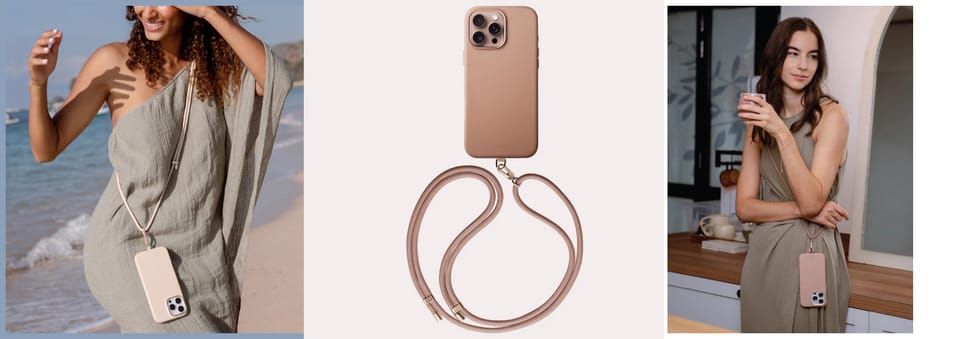 UNIQ etui Coehl Muse iPhone 16 Pro 6.3"   Magnetic Charging dusty nude