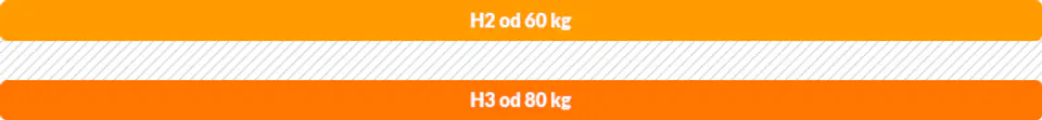 Frankhauer Materac Luxpocket z kokosem Kali (pokrowiec Dormia, rozmiar 140 x 200)