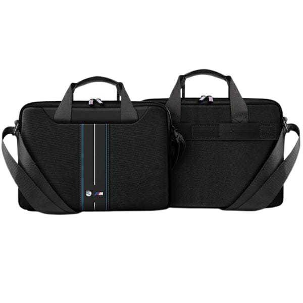 Torba BMW BMCB15COMPVSKL 16"czarny/black Nylon Blue Stripe