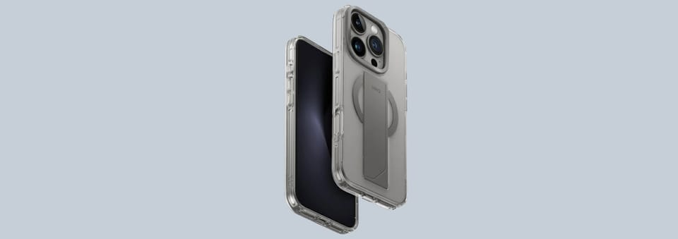 UNIQ etui Heldro Max iPhone 16 Pro Max    6.9" Magclick Charging przezroczysty/clear lucent