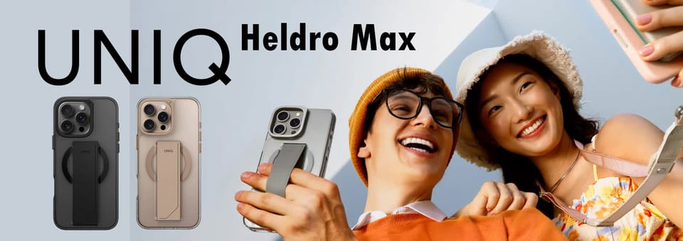UNIQ etui Heldro Max iPhone 16 Pro Max    6.9" Magclick Charging przezroczysty/clear lucent