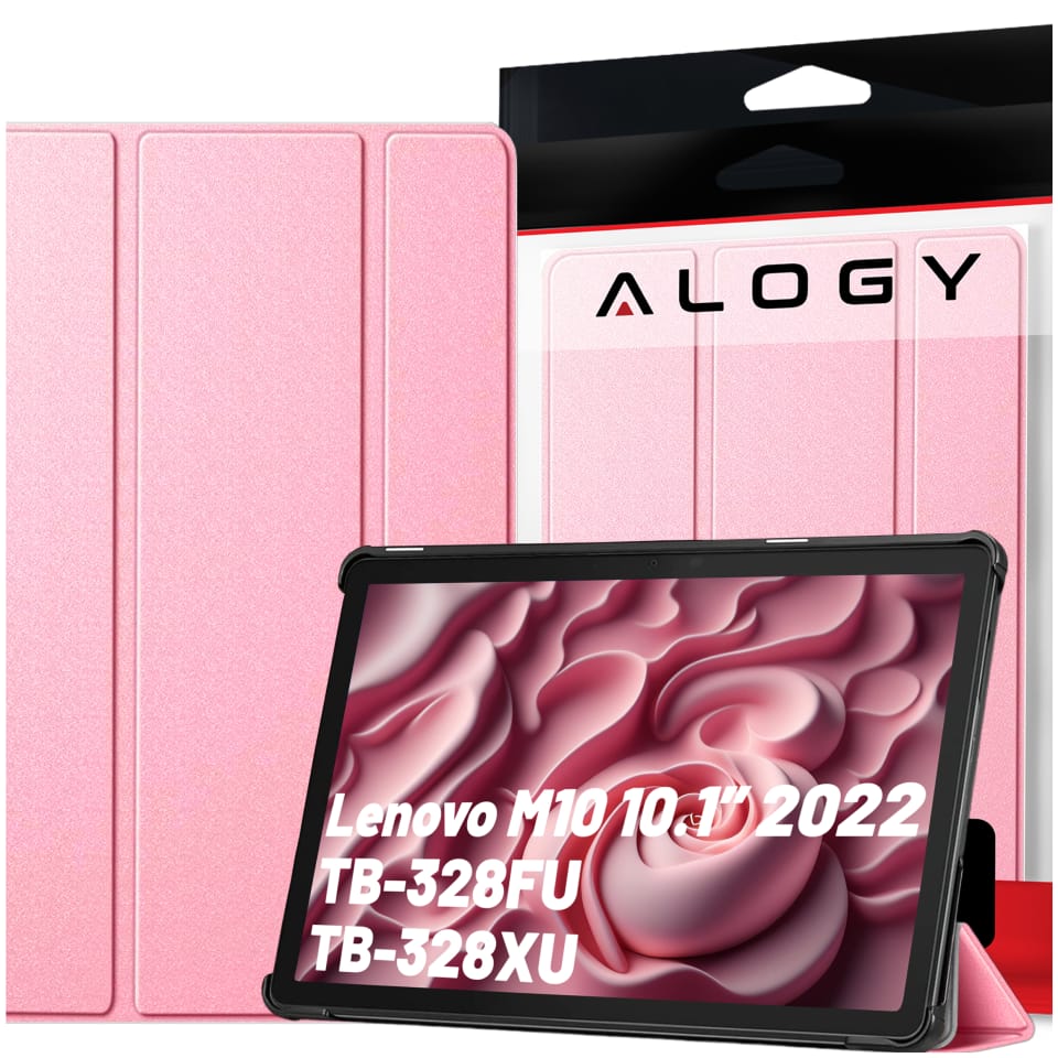 Etui na tablet Lenovo Tab M10 3gen 3 GEN 10.1 2022 TB328FU TB328XU obudowa Case Alogy Book Cover Szare