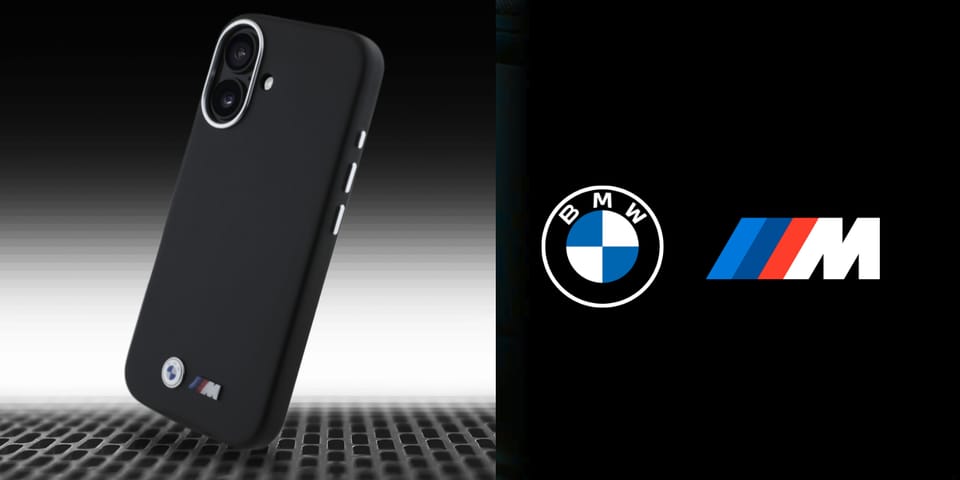 BMW BMHCP16S23PMWK iPhone 16 6.1"         czarny/black hardcase M Smooth Full Wrapped Metal