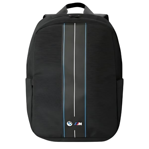 Plecak BMW BMBP15COMPVSKL 16"czarny/black Nylon Blue Stripe