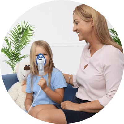 FLAEM NEBULAIR+ Inhalator pneumatyczno-tłokowy profesjonalny z nebulizatorem RF7