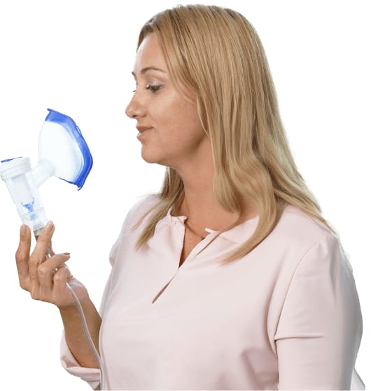 FLAEM NEBULAIR+ Inhalator pneumatyczno-tłokowy profesjonalny z nebulizatorem RF7