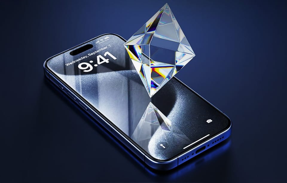 Szkło hartowane Vention KUKTCA-10 do iPhone 15 + aplikator