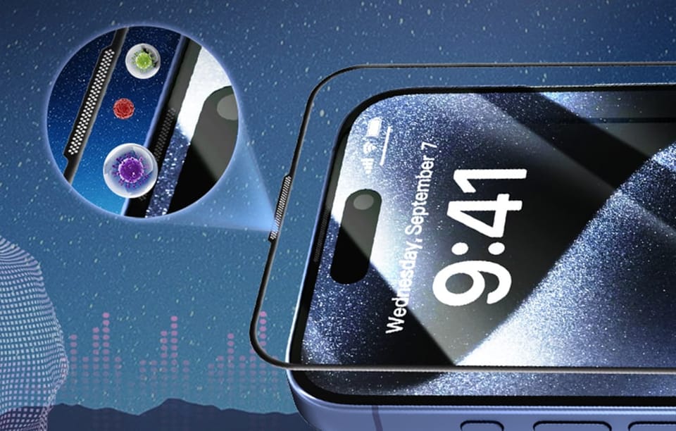Szkło hartowane Vention KUKTCA-10 do iPhone 15 + aplikator