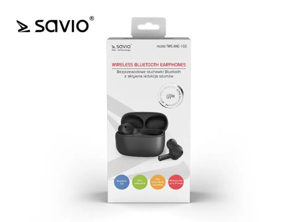 Wireless bluetooth earphones online savio