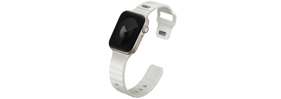 UNIQ pasek Stride SE Apple Watch         42/41/40mm FKM Rubber Strap lume
