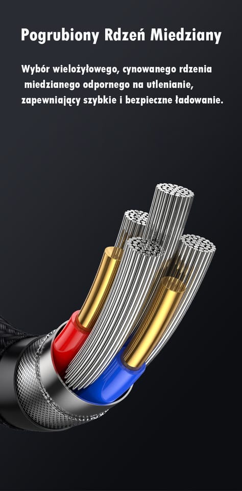 USAMS Kabel USB-C na Lightning 30W 1,2m  Digital Display Zinc Alloy Fast Charging Data Cable HX Series SJ741USB01 (US-SJ741)