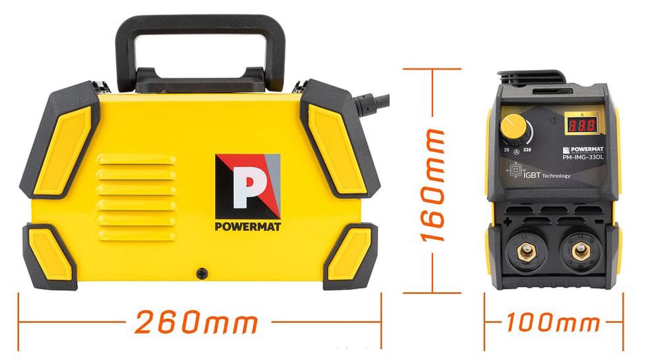 Spawarka inwertorowa 33A Powermat PM-IMG-330L