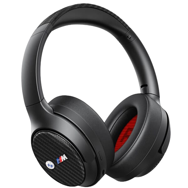 BMW słuchawki nauszne Bluetooth ANC      BMBHKL601MTCAK czarny/black Encmetal Logos