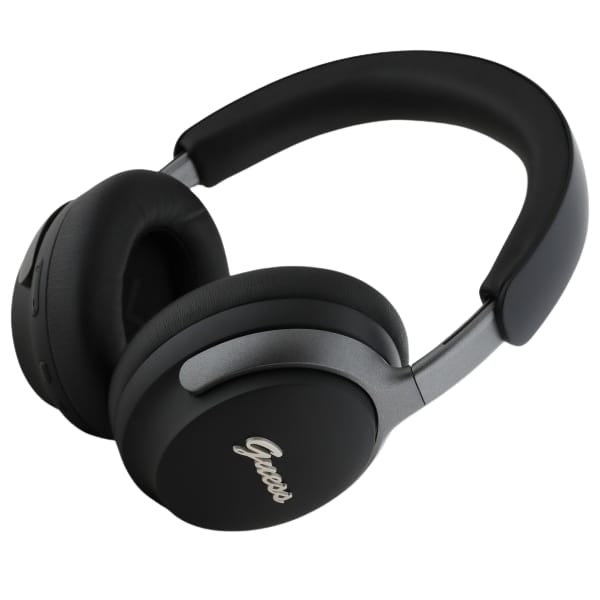 Guess słuchawki nauszne Bluetooth ANC    GUBHC22PSFCSMK czarny/black Metal Script Logo