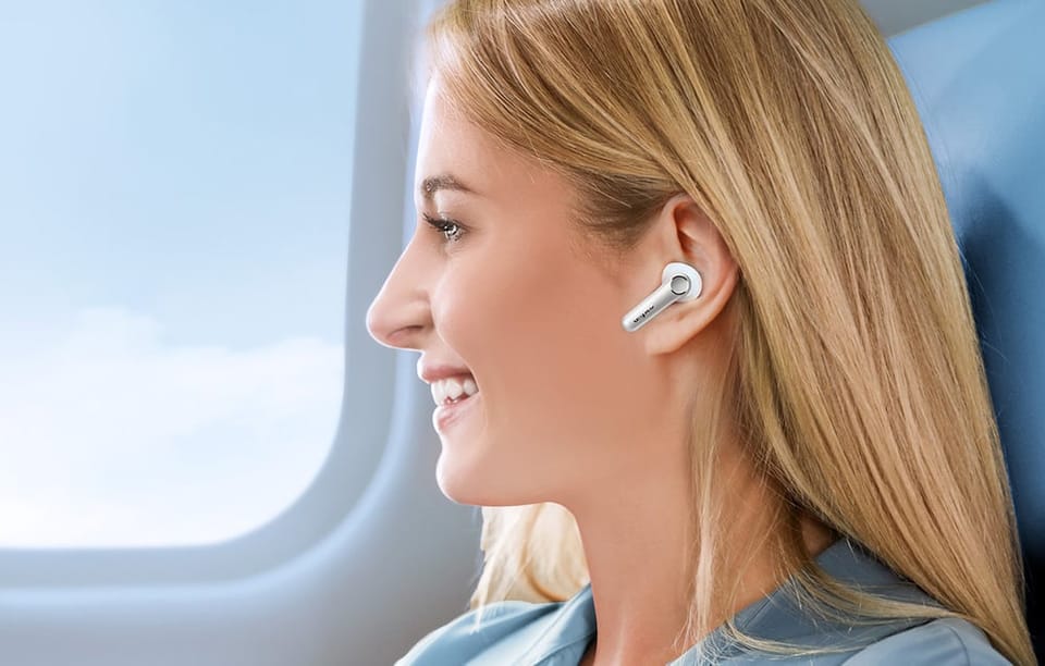 Słuchawki TWS EarFun Air Pro 4, ANC (białe)