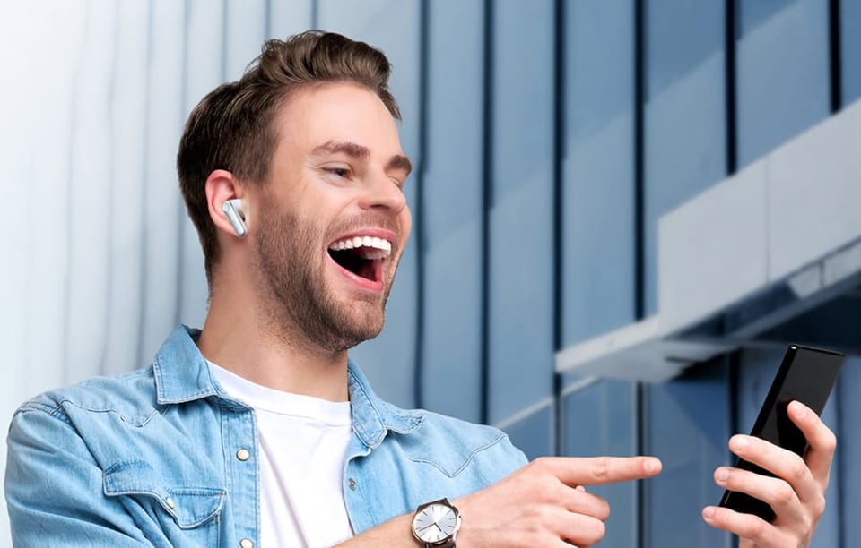 Słuchawki TWS EarFun Air Pro 4, ANC (białe)