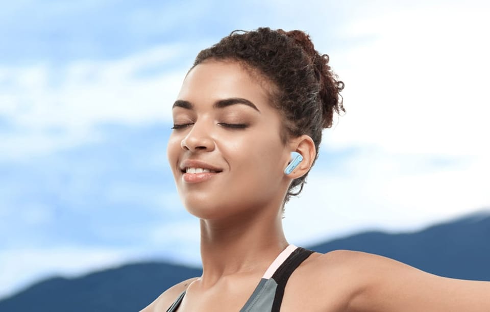 Słuchawki TWS EarFun Air Pro 4, ANC (białe)