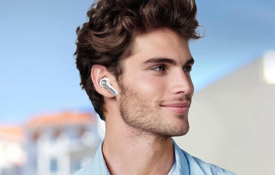 Słuchawki TWS EarFun Air Pro 4, ANC (białe)