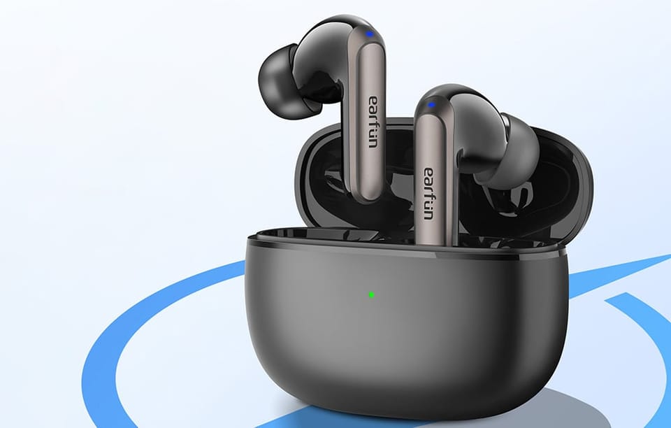 Słuchawki TWS EarFun Air 2 NC ANC Czarne