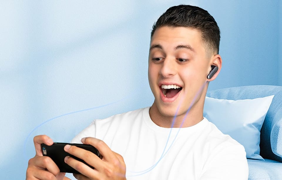 Słuchawki TWS EarFun Air 2 NC ANC Czarne