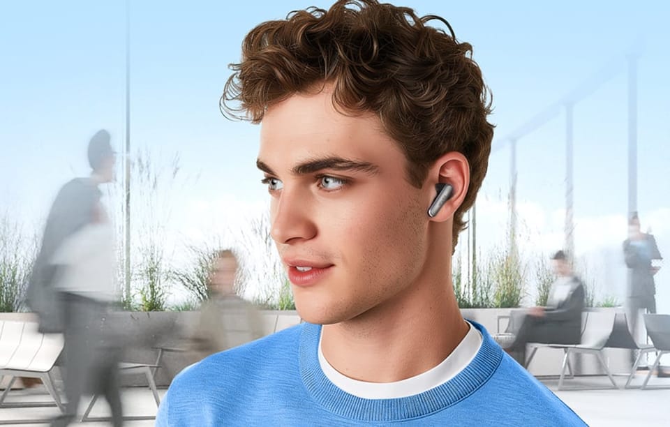 Słuchawki TWS EarFun Air 2 NC ANC Czarne