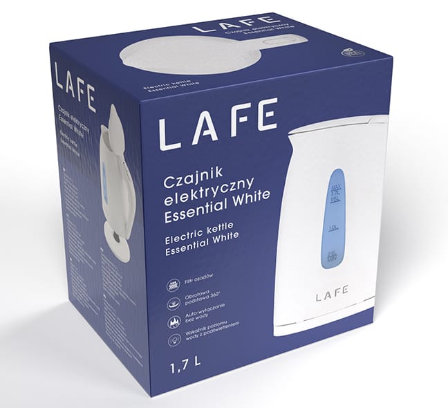 Czajnik elektryczny Lafe Essential White