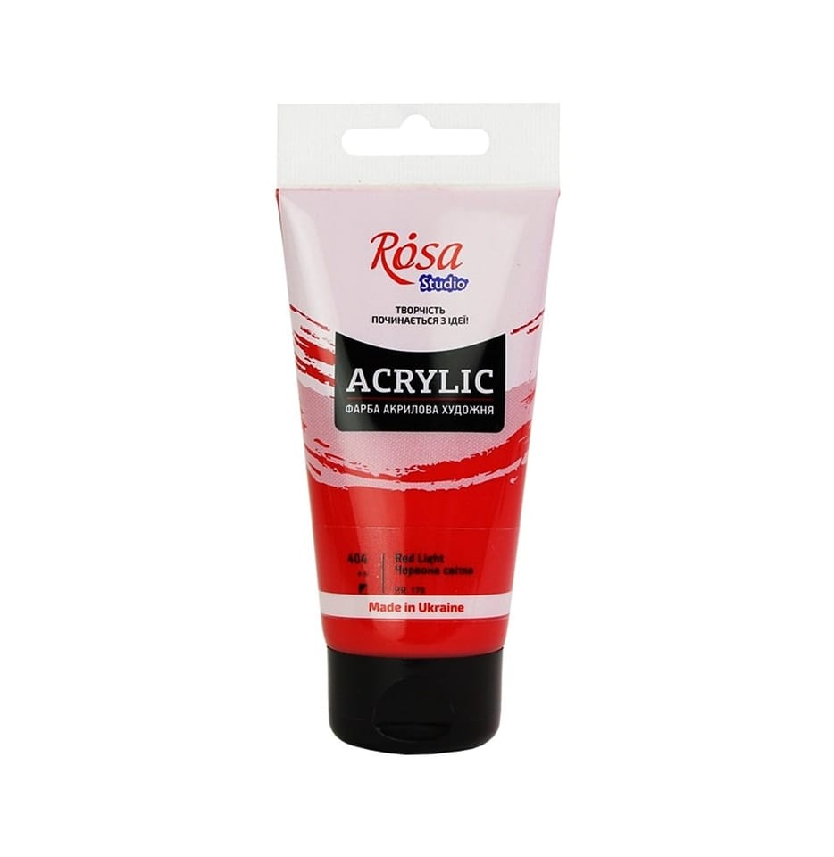 Farba akrylowa Rosa Studio 75ml RED LIGHT 404