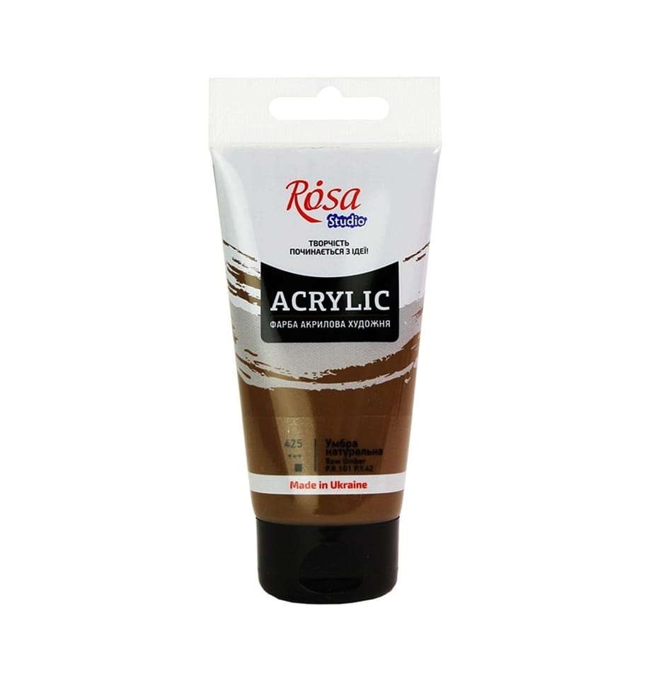 Farba akrylowa Rosa Studio 75ml NATURAL UMBER 425