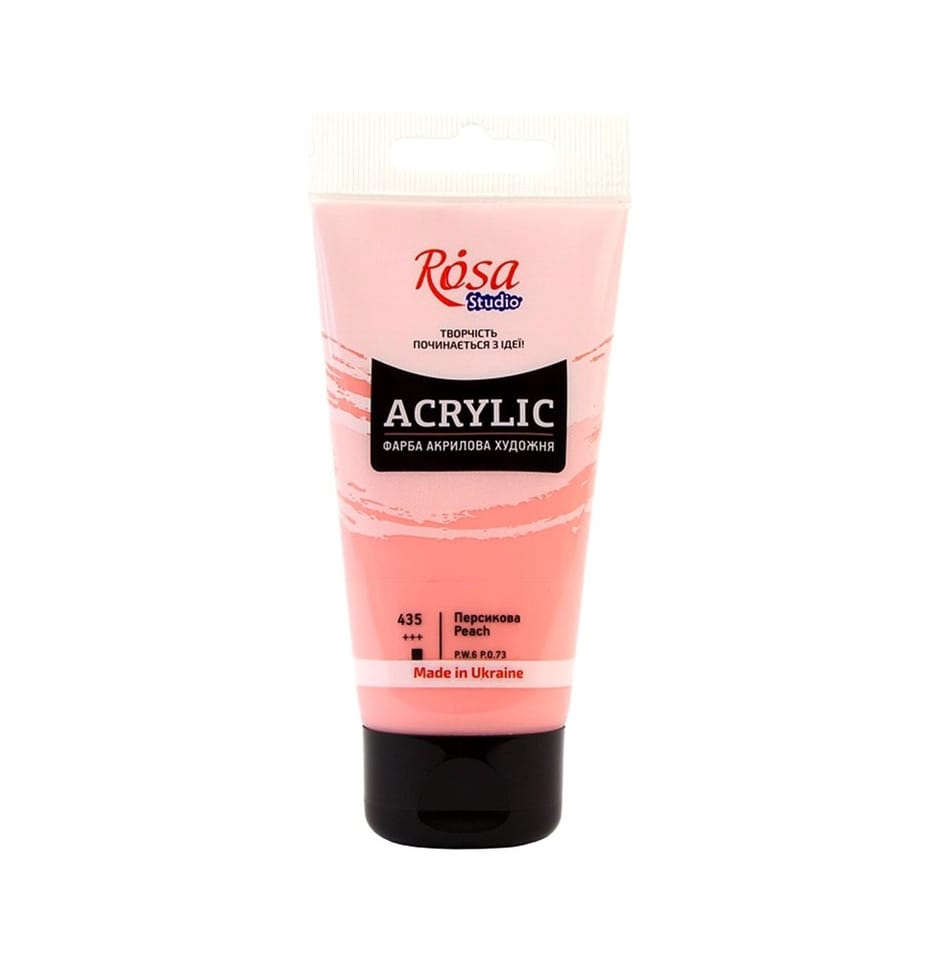 Farba akrylowa Rosa Studio 75ml PEACH 435