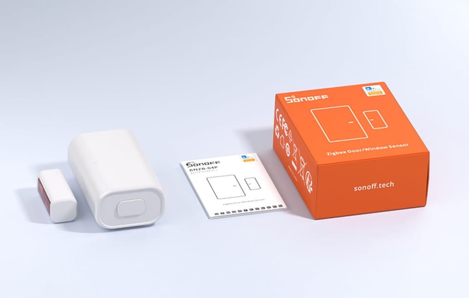 SONOFF Inteligentny czujnik otwarcia okien i drzwi ZigBee SNZB-04P