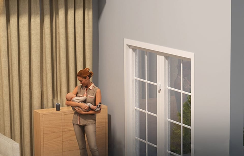 SONOFF Inteligentny czujnik otwarcia okien i drzwi ZigBee SNZB-04P