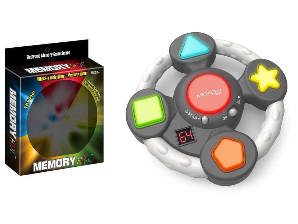Logiczna gra pamięciowa Memory Game KSZTAŁTY Elektroniczna Gra Memo
