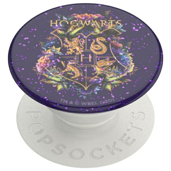 Popsockets 2 Glitter Hogwarts Floral     112077 uchwyt i podstawka do telefonu - licencja