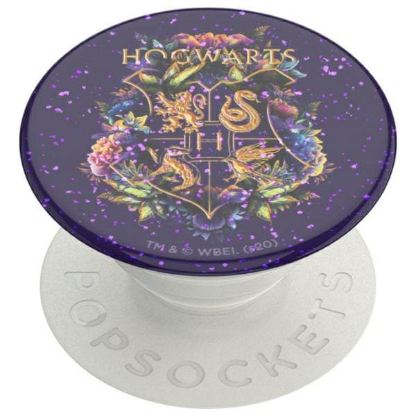 Popsockets 2 Glitter Hogwarts Floral      112077 uchwyt i podstawka do telefonu - licencja