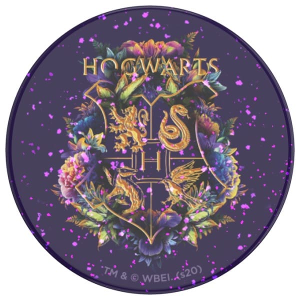 Popsockets 2 Glitter Hogwarts Floral     112077 uchwyt i podstawka do telefonu - licencja